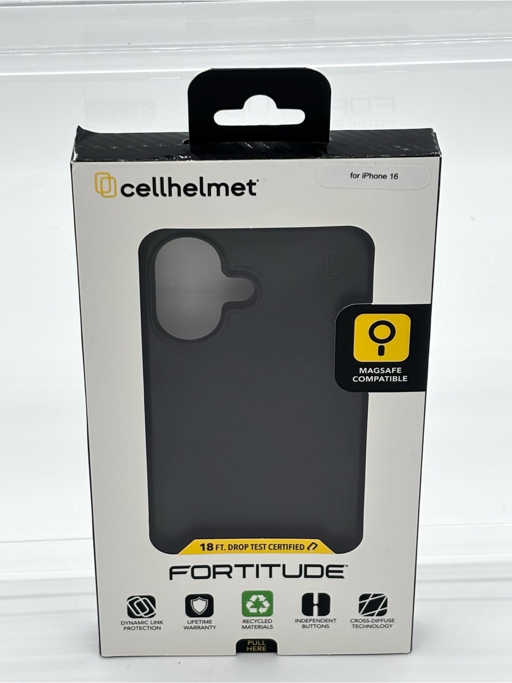iPhone 16 Case Black MagSafe 18 Ft Drop Protection Shockproof Cover Durable New